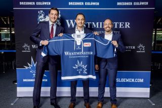 Westminster ist Hauptsponsor der Dresdner Eislöwen Westminster ist Hauptsponsor der Dresdner Eislöwen